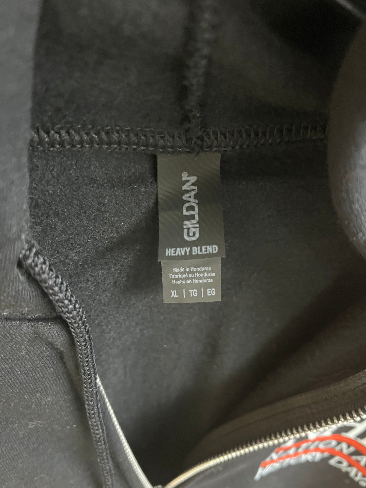 NHD Black Hoodie - 1 X-LARGE AS OF JUNE 18TH 2025