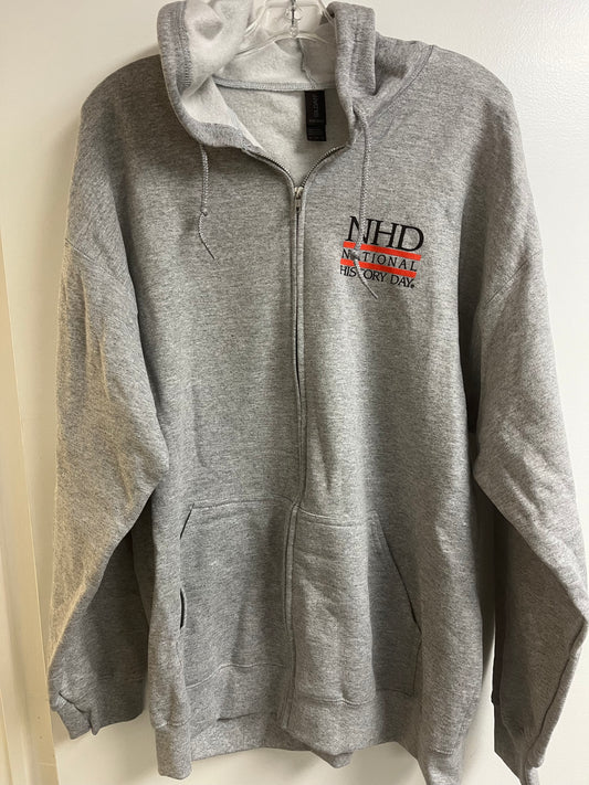 NHD Grey Hoodie - Gildan brand