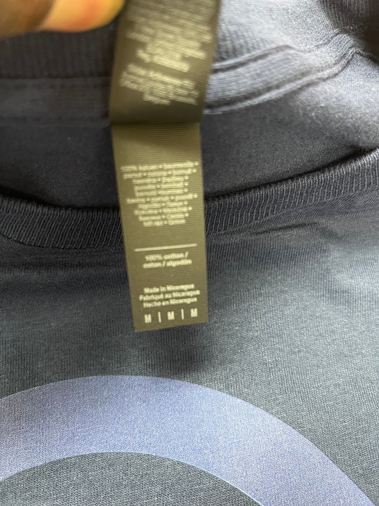 Evidence Matters Navy T-shirt