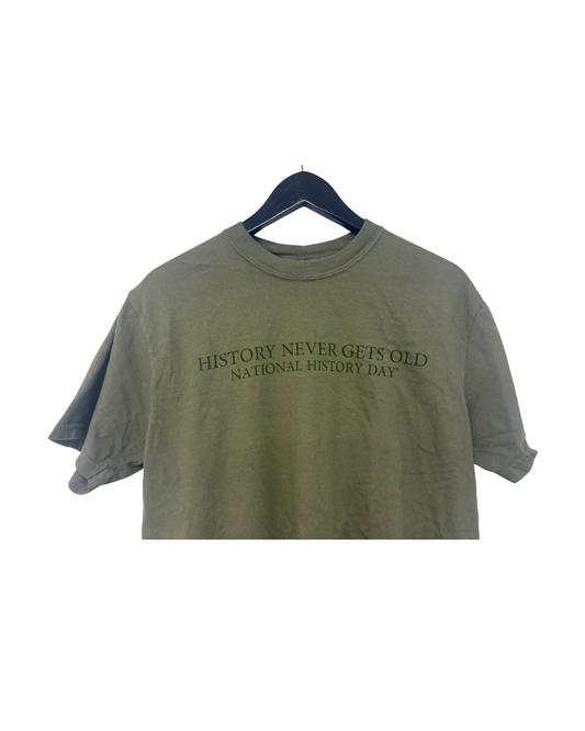 "History Never Gets Old" Sage T-Shirt